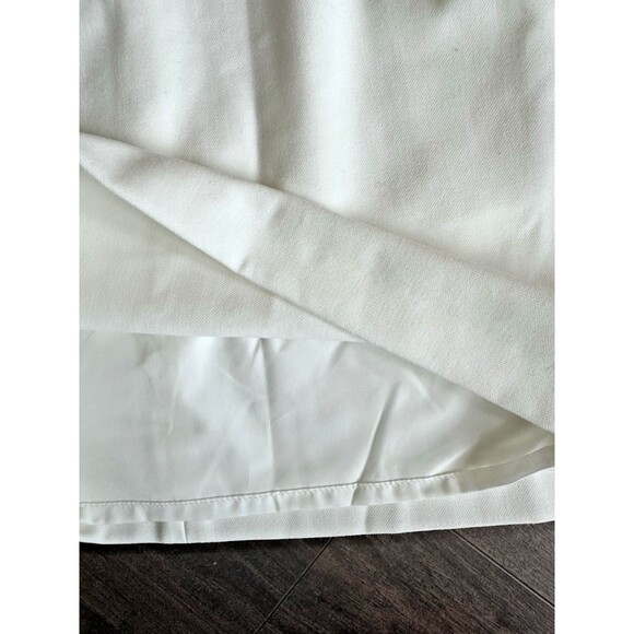 FRENCH CONNECTION Women's Whisper Mini Skirt Summer White 2 - Picture 12 of 12
